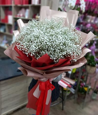 Букет цветов из: Гипсофила в Решетихе
